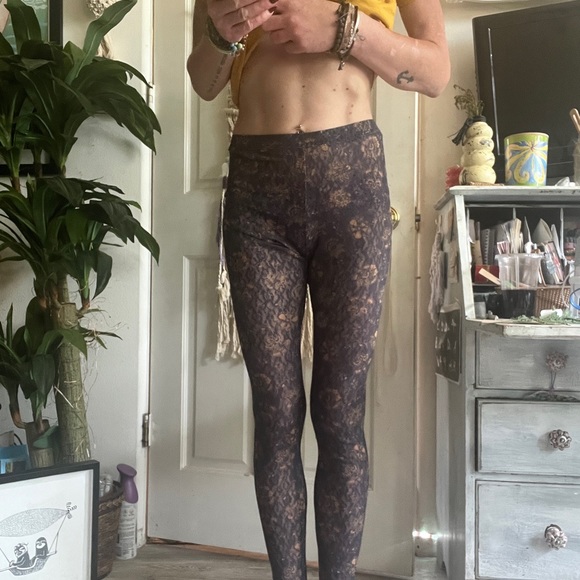 Free People lace leggings - Picture 2 of 4